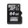 GOODRAM MicroSD 64GB SDU64GXCUHS1AGRR10 - 168412 - zdjęcie 3